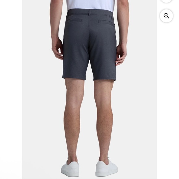 George Mens Above The Knee Commuter 9 inch Inseam Shorts size 34 Charcoal - Picture 3 of 9